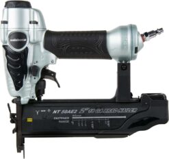 Metabo HPT Brad Nailer Kit | Pro Preferred Brand of Pneumatic Nailers | 18 Gauge | Accepts 5/8 to 2-Inch Brad Nails | Ideal for Trim Work, Furniture Building & Other Finish Applications | NT50AE2 - 1