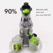 SiFENE Cold Press Whole Slow Masticating Juicer, Easy-Clean, High Yield Fruit & Veg Juice, BPA-Free, Gray SiFENE Cold Press Juicer Machines, Big Mouth 83mm Opening Whole Slow Masticating Juicer, Easy-Clean Juice Extractor Maker For Full-Bodied Fruit & Veg Juice, High Yield, BPA-Free, Gray - 5