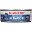 Bumble Bee Solid White Albacore Tuna in Water, 5 oz Can (Pack of 24) - Wild Caught Tuna - 29g Protein per Serving - Non-GMO Project Verified, Gluten Free, Kosher - Great for Tuna Salad & Recipes - 2