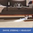 Kenmore DS1030 Cordless Stick Vacuum Lightweight Cleaner 2-Speed Power Suction LED Headlight 2-in-1 Handheld for Hardwood Floor, Carpet & Pet Hair, White - 5