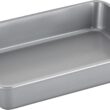 Farberware Nonstick Steel Bakeware Set with Cooling Rack, Baking Pan and Cookie Sheet Set with Nonstick Bread Pan and Cooling Grid, 10-Piece Set, Gray - 9