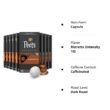 Peet's Coffee, Dark Roast Espresso Pods Compatible with Nespresso Original Machine, Ristretto Intensity 10, 100 Count (10 Boxes of 10 Espresso Capsules) - 10