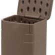 Rubbermaid Mini Resin Weather Resistant Outdoor Deck Box, 16