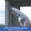 Kenmore DS1030 Cordless Stick Vacuum Lightweight Cleaner 2-Speed Power Suction LED Headlight 2-in-1 Handheld for Hardwood Floor, Carpet & Pet Hair, White - 4
