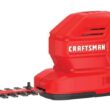CRAFTSMAN V20 Cordless Handheld Grass Trimmer and Mini Hedge Trimmer Kit (CMCSS800C1),Red - 8