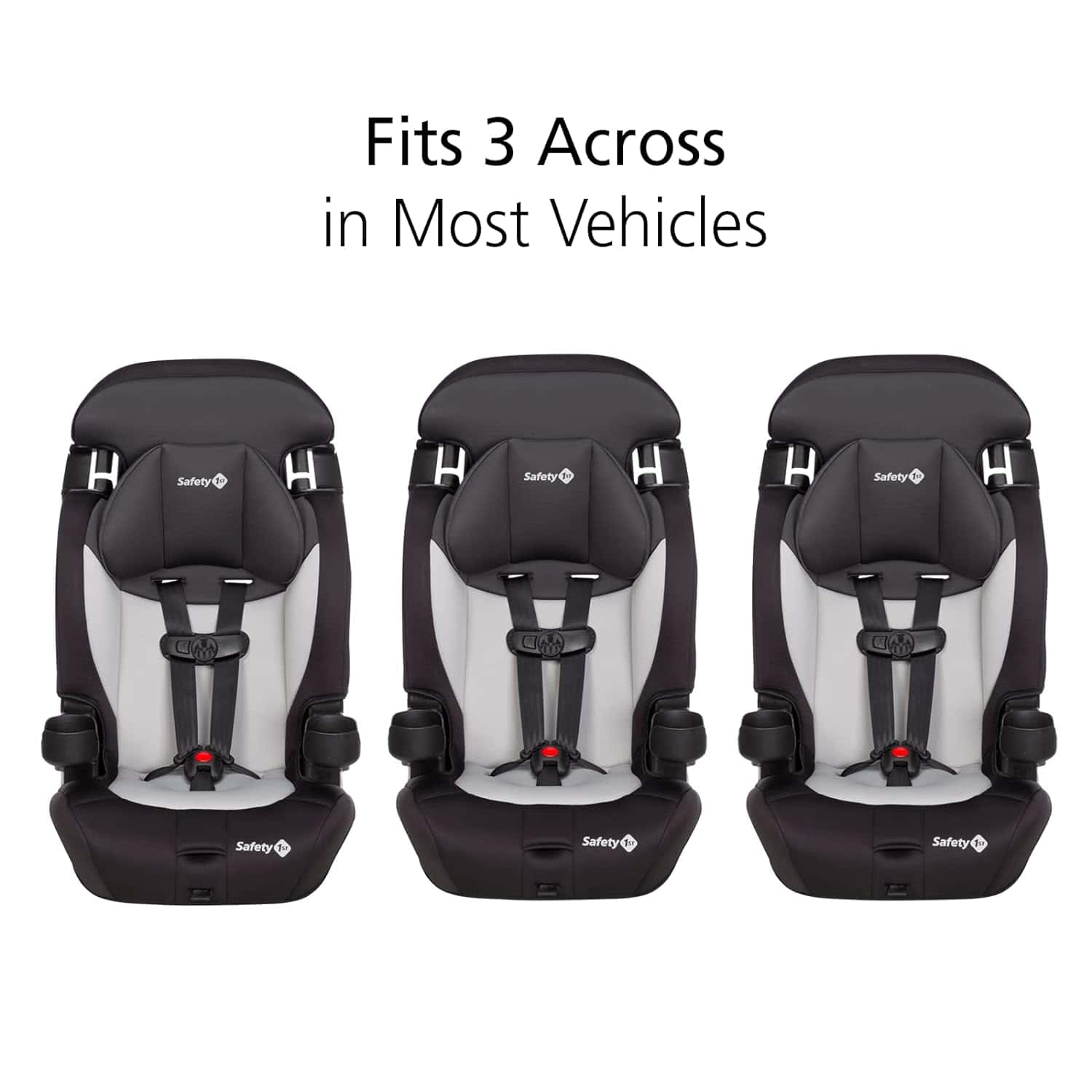 Safety 1st Grand 2-in-1 Booster Car Seat, Forward-Facing with Harness, 30-65 pounds and Belt-Positioning Booster, 40-120 pounds, Black Sparrow Safety 1st Grand 2-in-1 Booster Car Seat, Forward-Facing with Harness, 30-65 pounds and Belt-Positioning Booster, 40-120 pounds, Black Sparrow - 5