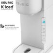 Keurig K-Iced Single Serve Coffee Maker - Brews Hot and Cold - White - 7