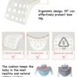 Baby Hip Seat Carrier Baby Waist Stool for Child Infant Toddler with Adjustable Strap Buckle Pocket Soft Inner Huge Storage (Dark Grey) - 4