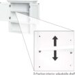 RiverRidge Somerset Two-Door Bathroom Storage, White Wall Cabinet, Color - 7