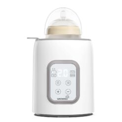 Bottle Warmer, GROWNSY 8-in-1 Fast Baby Milk Warmer with Timer for Breastmilk or Formula, Accurate Temperature Control, with Defrost, Sterili-zing, Keep, Heat Baby Food Jars Function - 1