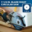 BOSCH CS10 7-1/4-Inch 15 Amp Circular Saw - 6