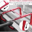 Hausse Retractable 3 Story Fire Escape Ladder, 25 Feet - 2