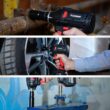 AOBEN 21V Cordless Impact Wrench Powerful Brushless Motor with 1/2