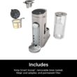 Ninja PB041ST Pods & Grounds Single-Serve Coffee Maker, K-Cup Pod Compatible, 56-oz. Reservoir, 6-oz. Cup to 24-oz. Travel Mug Brew Sizes, Iced Coffee Maker, Stone - 8