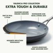 GreenPan Valencia Pro Hard Anodized Healthy Ceramic Nonstick 2QT and 3QT Saucepan Pot Set with Lids, PFAS-Free, Induction, Dishwasher Safe, Oven Safe, Gray - 4