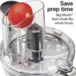 Hamilton Beach Big Mouth Duo Plus 12 Cup Food Processor & Vegetable Chopper with Additional Mini 4 Cup Bowl, Black (70580) - 3