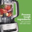 Hamilton Beach Stack & Snap Food Processor and Vegetable Chopper, BPA Free, Stainless Steel Blades, 14 Cup + 4-Cup Mini Bowls, 3-Speed 500 Watt Motor, Black (70585) - 5