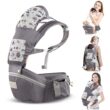 Baby Carrier Newborn to Toddler, Mumgaroo Ergonomic 6-in-1 Baby Carrier with Hip Seat Complete All Seasons, Adjustable & Removable Baby Holder Backpack with Baby Hood 0-36 Months - 1