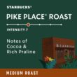 Starbucks by Nespresso Vertuo, Pike Place, Medium Roast Coffee 32-count Coffee Pods, Brews 7.8 oz. Starbucks by Nespresso Vertuo, Pike Place, Medium Roast Coffee 32-count Coffee Pods, Brews 7.8 oz.