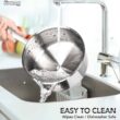 MICHELANGELO Stainless Steel Saucepan Set with Lids 1QT & 2QT & 3QT, Stainless Steel Sauce Pot Set 6pcs, Induction Saucepans, Nonstick Sauce Pan Set, Dishwasher Safe - 5