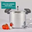 Mirro Pressure Cooker, 22 Quart, Silver - 9