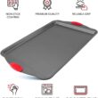 Nonstick Baking Sheet Tray Set of 3 - These Cookie Sheet Pans are Non-toxic, Dent, Warp, and Rust Resistant. Made with Heavy Gauge Carbon Steel for Oven Baking Sheets. - 2