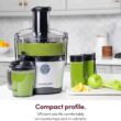 NutriBullet Juicer Pro Centrifugal Juicer Machine NutriBullet Juicer Pro Centrifugal Juicer Machine for Fruit, Vegetables, and Food Prep, 27 Ounces/1.5 Liters, 1000 Watts, Silver, NBJ50200 - 4