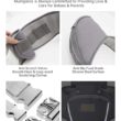 Baby Carrier Newborn to Toddler, Mumgaroo Ergonomic 6-in-1 Baby Carrier with Hip Seat Complete All Seasons, Adjustable & Removable Baby Holder Backpack with Baby Hood 0-36 Months - 9