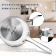 Duxtop Whole-Clad Tri-Ply Stainless Steel Saucepan with Lid, 3 Quart, Kitchen Induction Cookware - 3