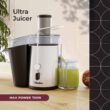 Mueller Juicer Ultra Power, Easy Clean Extractor Press Centrifugal Juicing Machine, Wide 3