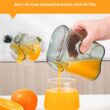 Juicer with 800W Motor, GDOR Juicer Machine with 3” Feed Chute, BPA-Free, White Juicer with 800W Motor, GDOR Juicer Machine with 3” Feed Chute, Dual Speeds Juice Maker for Fruits and Veggies, Anti-Drip Function Centrifugal Juicer, Include Cleaning Brush, BPA-Free, White - 5