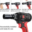 AOBEN 21V Cordless Impact Wrench Powerful Brushless Motor with 1/2