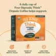 Mushroom Coffee K-Cups by Four Sigmatic | Organic and Fair Trade Dark Roast Coffee with Lion’s Mane, Chaga & Mushroom Powder - 24 Count
