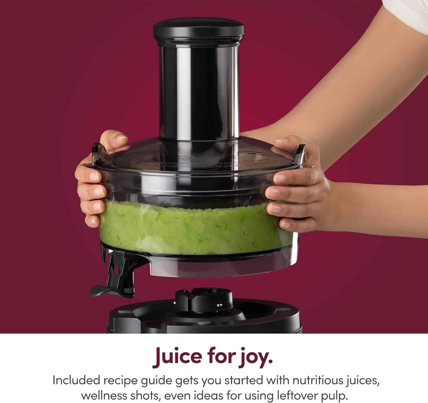 NutriBullet Juicer Pro Centrifugal Juicer Machine NutriBullet Juicer Pro Centrifugal Juicer Machine for Fruit, Vegetables, and Food Prep, 27 Ounces/1.5 Liters, 1000 Watts, Silver, NBJ50200 - 7