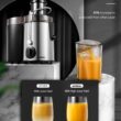Juicer Machines, Aiheal Juicer Whole Fruit and Vegetables with 3 Speed Control, Centrifugal Juicer Juicer Machines, Aiheal Juicer Whole Fruit and Vegetables with 3 Speed Control, Centrifugal Juicer with Wide Mouth 3” Feed Chute, BPA Free, Easy to Clean, Juice Recipe Included - 4