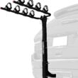 Retrospec Lenox 2-5 - Bike Hitch Rack for Cars, Trucks, SUVs with 2” Hitch | Foldable Steel Frame with Anti-Rattle Adapter, Tie Down Cradles and Straps - Fits Most Frames - 1
