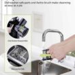 Aeitto Juicer Machines, Aeitto Cold Press Juicer, Masticating Juicer, Celery Juicers, Black Juicer Machines, Aeitto Cold Press Juicer, Masticating Juicer, Celery Juicers, with Triple Modes,Reverse Function & Quiet Motor,Easy to Clean with Brush, Recipe for Vegetables And Fruits, Black - 5
