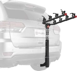 Allen Sports Deluxe 4-Bike Hitch Mount Rack (2-Inch Receiver) , Black - 1