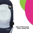Cosco Finale DX 2-in-1 Booster Car Seat, Forward Facing 40-100 lbs, Rainbow - 4