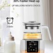 Bottle Warmer,Grelife 9-in-1 Fast Portable Instant Baby Milk Warme with 72H Keep Warm,Accurate Temperature Control,with Defrost, Sterili-zing, Heat Baby Food Jars for Breastmilk,Formula,Tea,Coffee - 2