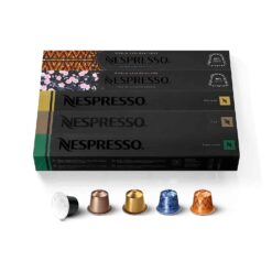 Nespresso Capsules OriginalLine, Mild Roast Blend Variety Pack, Mild Roast Coffee, 50 Count Espresso Coffee Pods, Brews 3.7 ounce and 1.35 ounce (ORIGINALLINE ONLY) - 1