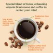 Mushroom Coffee K-Cups by Four Sigmatic | Organic and Fair Trade Dark Roast Coffee with Lion’s Mane, Chaga & Mushroom Powder - 24 Count