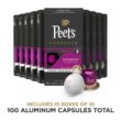 Peet's Coffee, Medium Roast Espresso Pods Compatible with Nespresso Original Machine, Cafe Inspired Ricchezza Intensity 8, 100 Count (10 Boxes of 10 Espresso Capsules) - 2