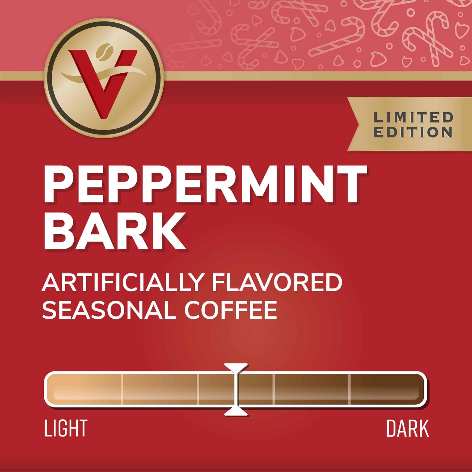 Victor Allen's Coffee Peppermint Bark Flavored, Medium Roast, 80 Count, Single Serve Coffee Pods for Keurig K-Cup Brewers Victor Allen's Coffee Peppermint Bark Flavored, Medium Roast, 80 Count, Single Serve Coffee Pods for Keurig K-Cup Brewers - Image 5