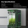 VIVOSUN S448 4x4 Grow Tent, 48