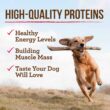 Merrick Grain Free Chunky Big Texas Steak Tips Dinner Canned Dog Food, 12.7 oz., Case of 12
