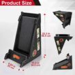 Ladder Leveler,Pitch Hopper, Ladder Stabilizer, Stair Ladder with Storage, Ladder Leveling Tool,Ladder Jacks,Easy to Use,Stable Platform for All Surfaces,Extension Ladder Accessories for Uneven Ground - 6
