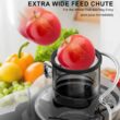 Generic Juicer Machine, 500W Juicer with 3 Inch Wide Mouth 2 Speed Setting Juicer Machine, 500W Juicer with 3 Inch Wide Mouth 2 Speed Setting, Centrifugal Juicer for Fruit And Vegetables Juice Extractor Easy to Clean, BPA Free - 3