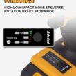 Adedad Cordless Impact Wrench 1/2 inch, 20V Brushless Impact Gun with Battery and Charger, High Torque 240 ft-lbs 3000 RPM Impact Wrench with 1-Hour Fast Charger, Led Light - 5