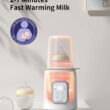 Bottle Warmer, GROWNSY 8-in-1 Fast Baby Milk Warmer with Timer for Breastmilk or Formula, Accurate Temperature Control, with Defrost, Sterili-zing, Keep, Heat Baby Food Jars Function - 2